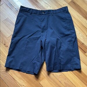 Walter Hagen Dark Blue Flat Front Golf Shorts